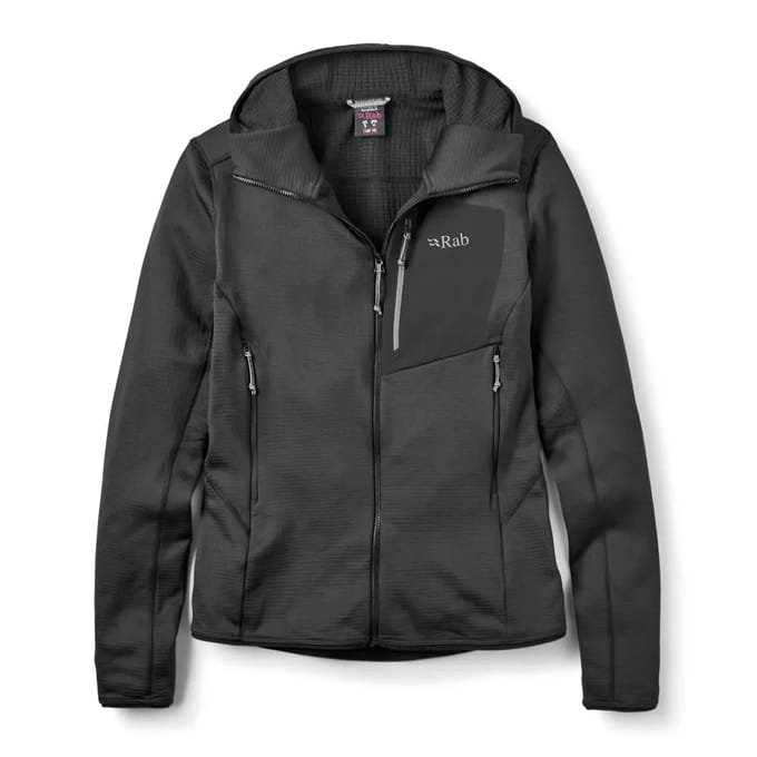 Dames fleece met capuchon Rab Ascendor