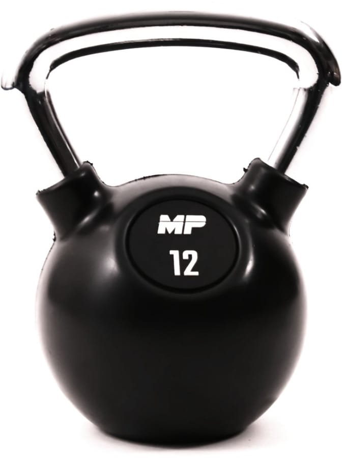 MP1304 Kettlebell Rubber/Chrome 12 kg