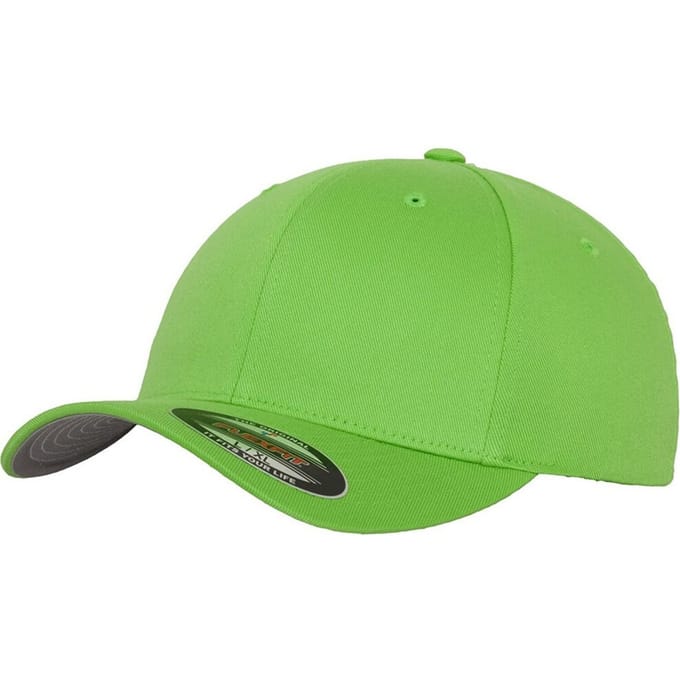 Flexfit Wollige gekamde muts (Vers groen)