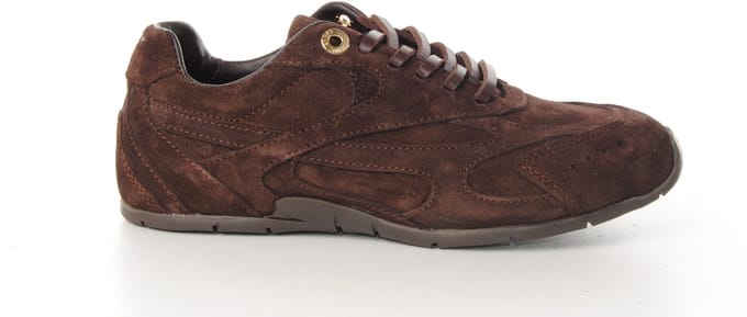 Bronx sneaker dames Myraa suède donkerbruin