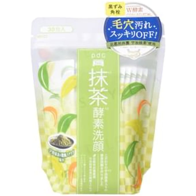pdc - Wafood Made Matcha Enzyme Face Wash Powder 30 pcs