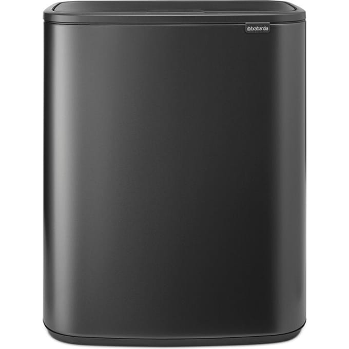 Brabantia Bo Touch Bin Prullenbak - 1 vak - 60 liter - Confident Grey
