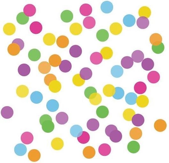Haza Original Confetti 15 Gram Papier