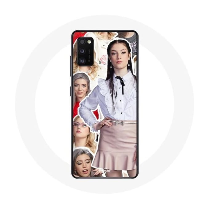 Coque - Samsung - Galaxy A41 - Souple - Blanc - Poursuis Tes Rêves