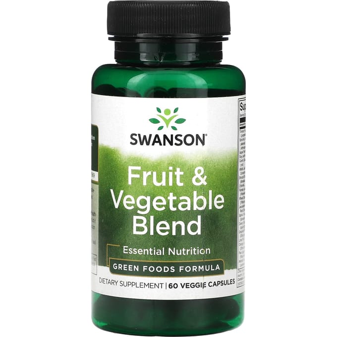 Fruit- en groentemix, 60 vegetarische capsules