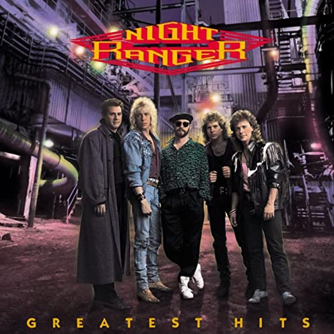 CD NIGHT RANGER - Greatest Hits Night Ranger MCAD42307 MCA Records 1989 VS Rock Gebruikt gray