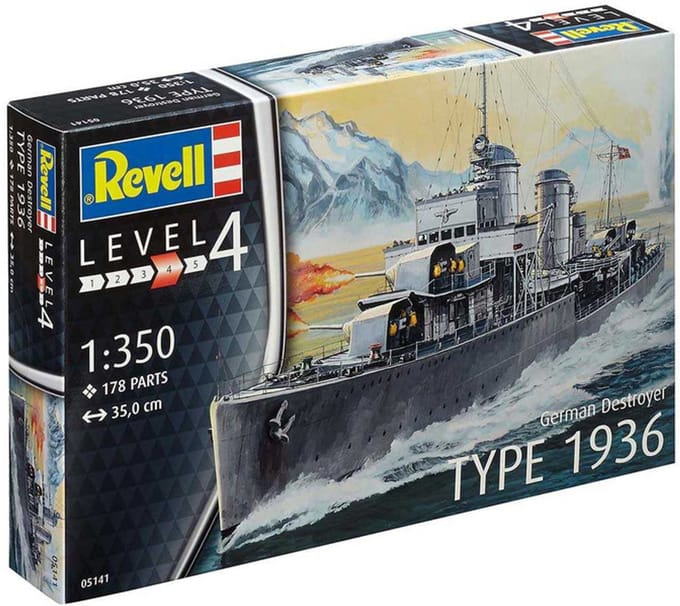 German Destroyer Type 1936