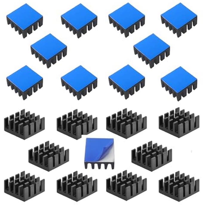 Aluminium koellichaam voor 3D-printers - 20 stuks - Zwart