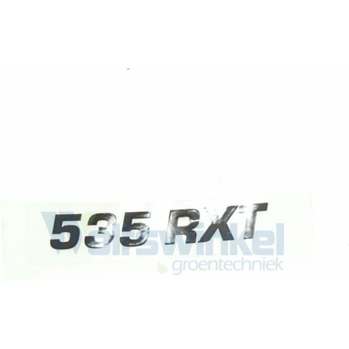 Husqvarna 535rxt cilinderkap sticker