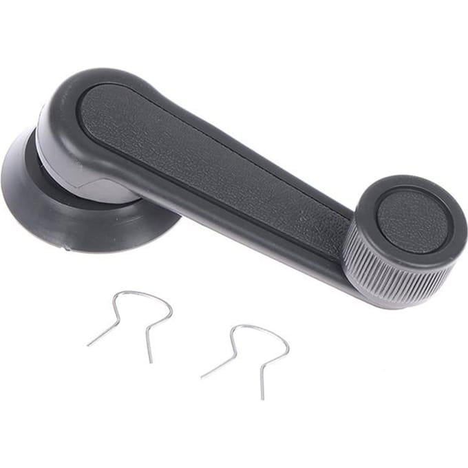 Universele Auto Accessoires Auto Raam Connect Winder Handvat Kruk Deurhendel Hand gray