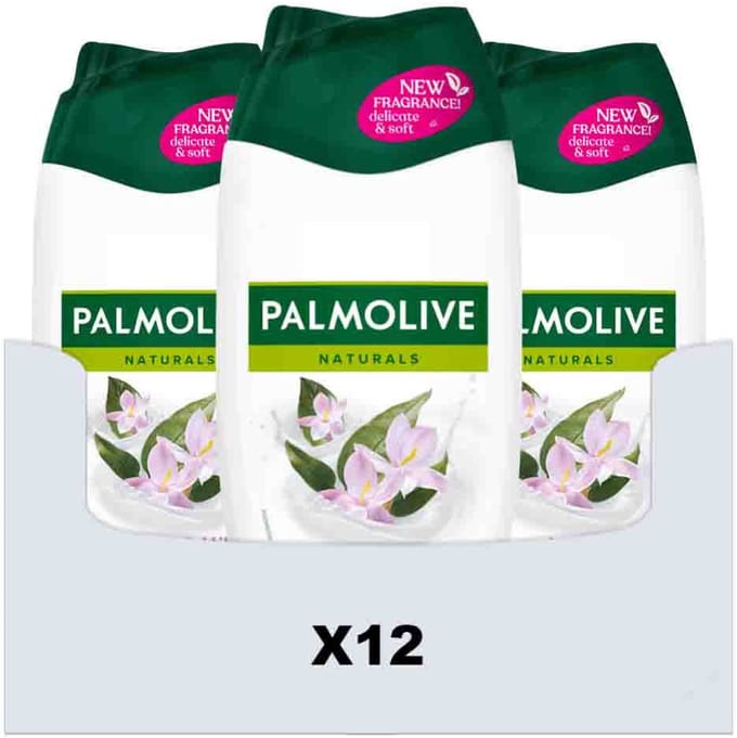 Palmolive Douchecrème Jasmijn - 12 x 250 ml - Voordeelverpakking