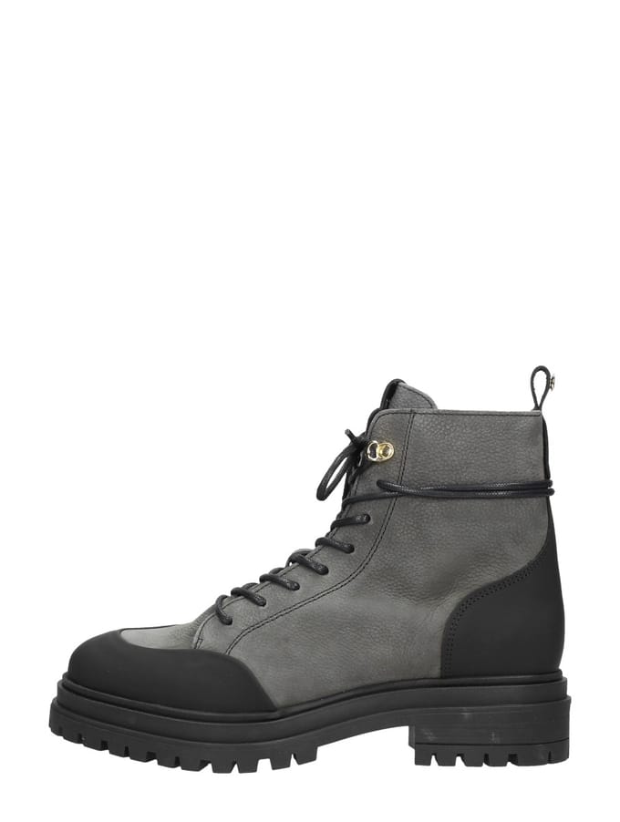 Red-Rag 71322 Veterboots - Laarzen Met Veters - Dames - Grijs - Maat 41