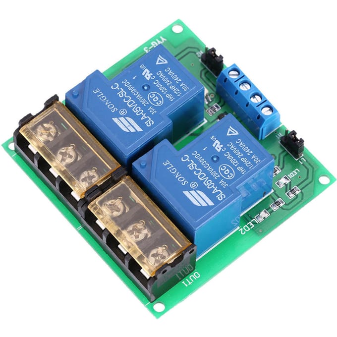 Module d'isolation d'optocoupleur 5V 2-Channel
