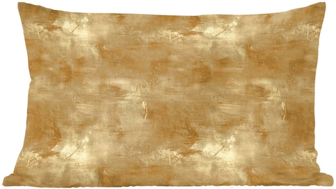Sierkussens - Kussentjes Woonkamer - 60x40 cm - Industrieel - Textuur - Goud