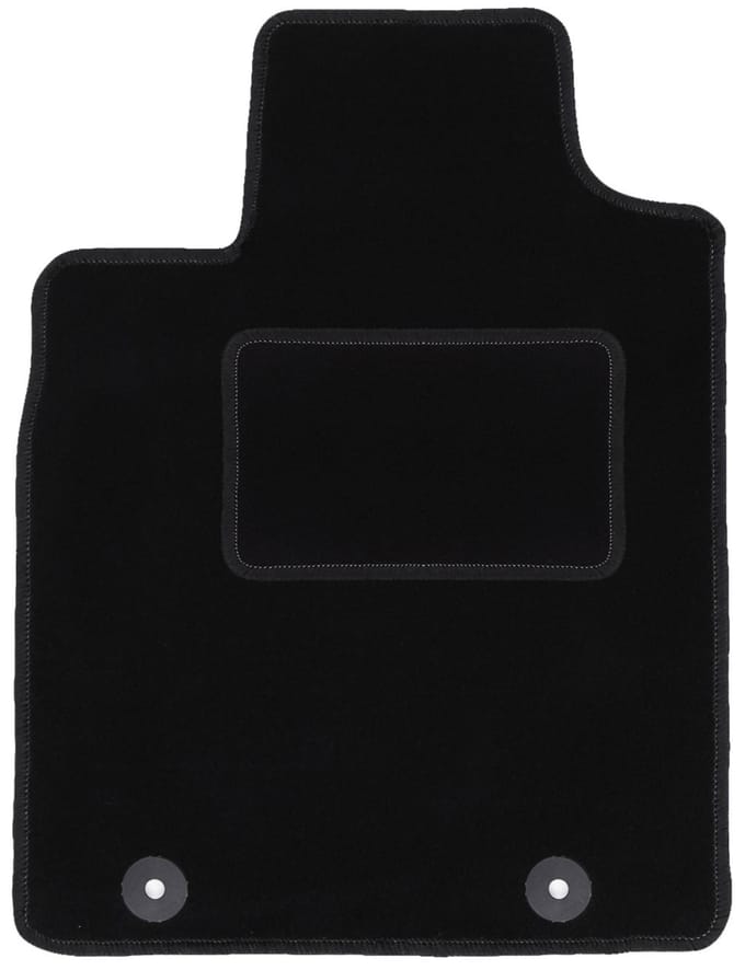 Bestuurdersmat zwart voor: Dacia Sandero I hatchback, Stepway (2008-2013)