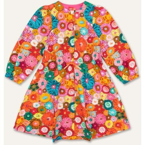 Oilily Dansje Jurk- maat110/5yr Oranje