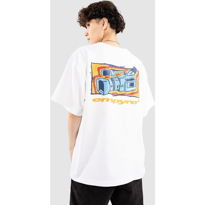 Empyre Handicam Boxy T-Shirt wit