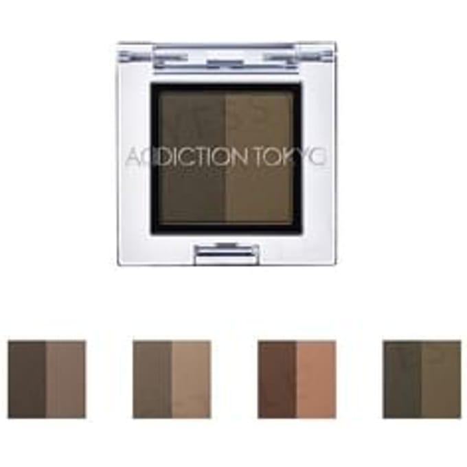 ADDICTION - Pressed Duo Eyebrow 01 Cinnamon Duo