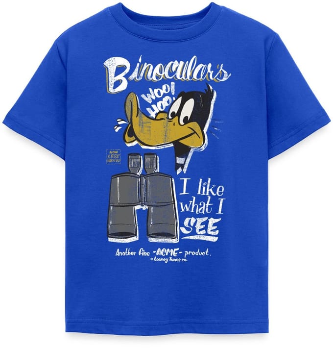 Looney Tunes Daffy Duck Binoculars T-Shirt Kinderen