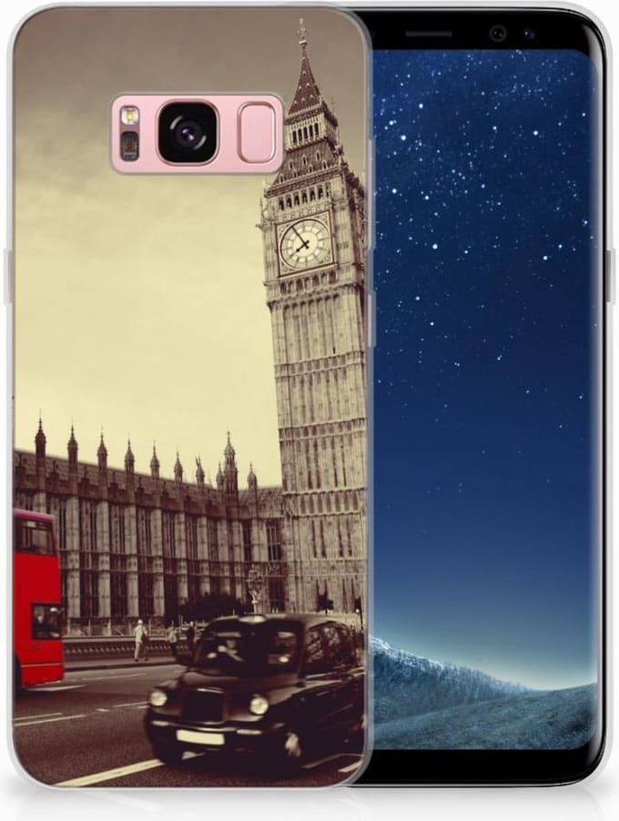 Samsung Galaxy S8 Siliconen Back Cover Londen