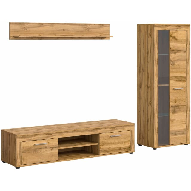 Jam woonkamercombinatie Wotan Oak NB - 35x235x159cm