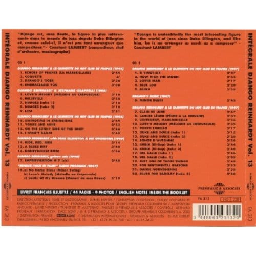 Django Reinhardt - Complete Django Reinhardt 13 (2 CD)