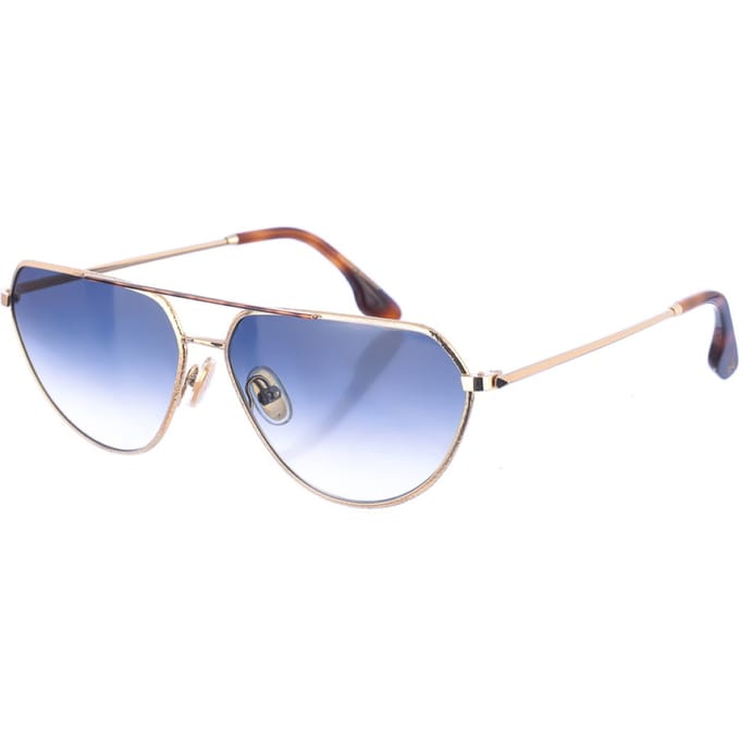 Victoria Beckham VB221S 716 Zonnebril - Dames - Goudkleurig