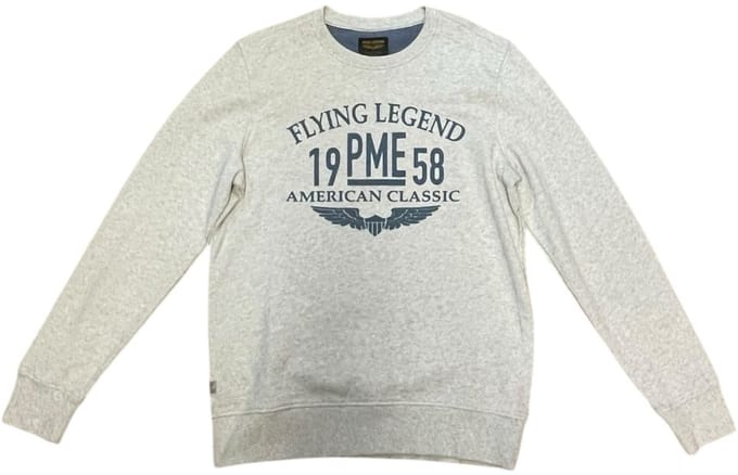 PME Legend - overhemd - Wit / Blauw - Maat M