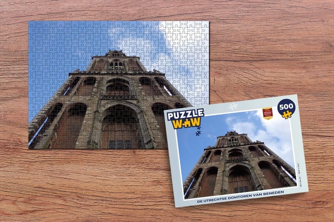 Puzzel Domtoren - Utrecht - Lucht - Legpuzzel - Puzzel 500 stukjes