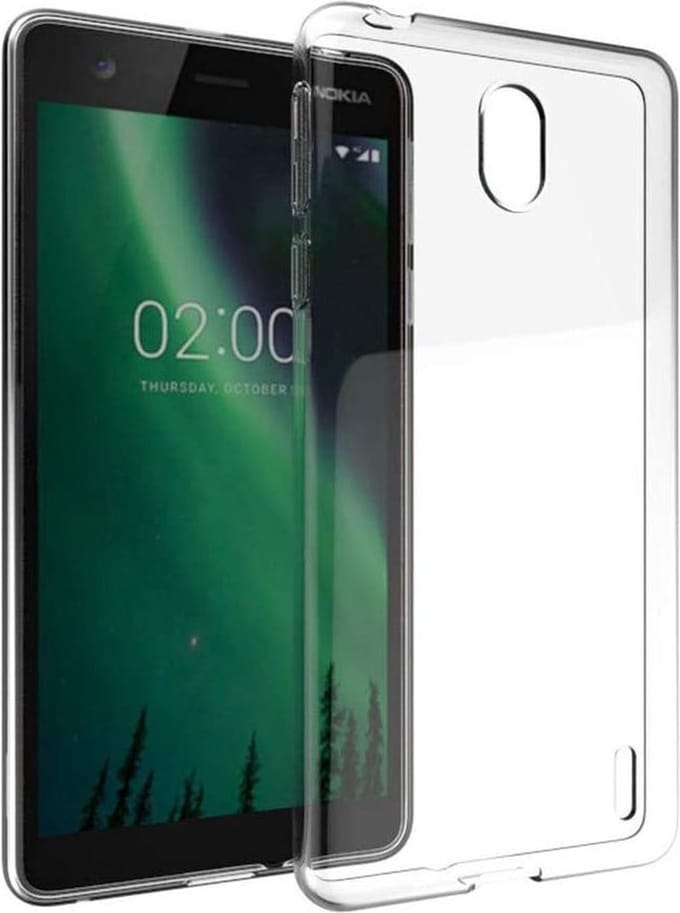 Nokia 1 Plus - Silicone Hoesje - Transparant