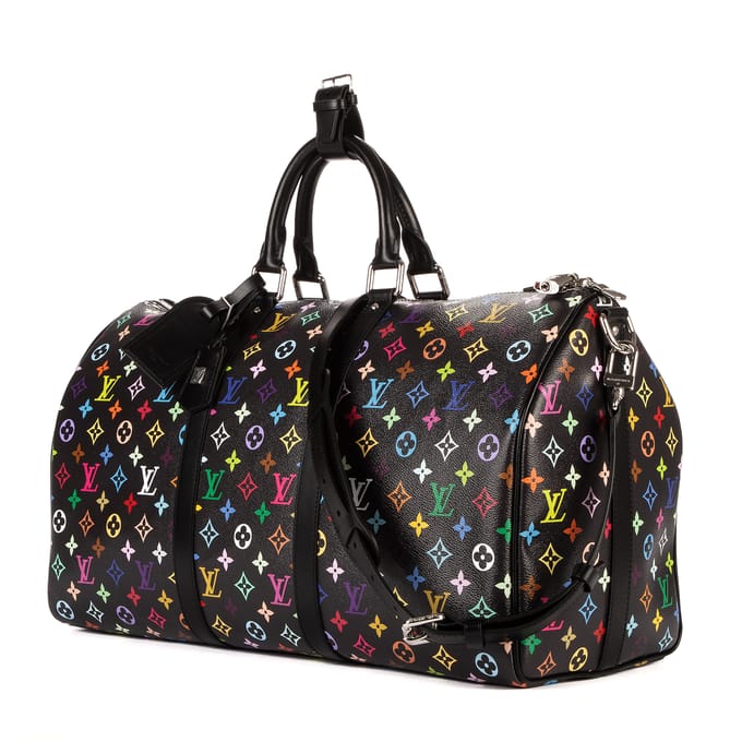 Re-Edition Takashi Murakami Multicolore Keepall 50 Reistas