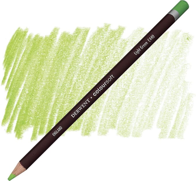 Derwent Coloursoft potlood Light Green C440