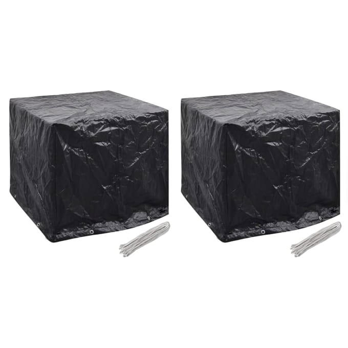 vidaXL - Waterreservoirhoezen - 2 - st - 8 - ogen - 116x100x120 - cm
