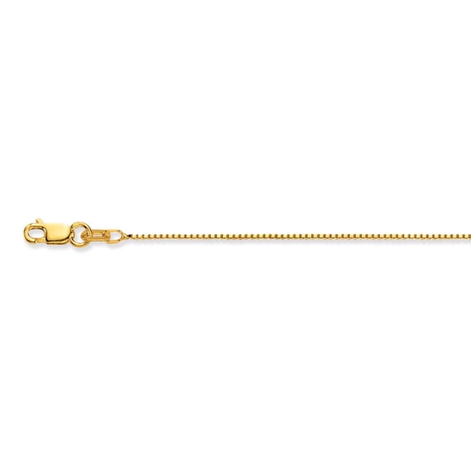 Glow 201.1045.24 ketting goud goudkleurig 45cm