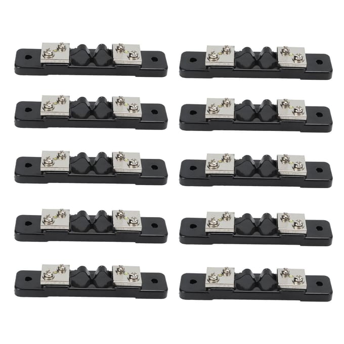 10 stuks/set 75mV DC stroommeter shuntweerstand voor testapparatuur digitale analoge ampèremeters 50A