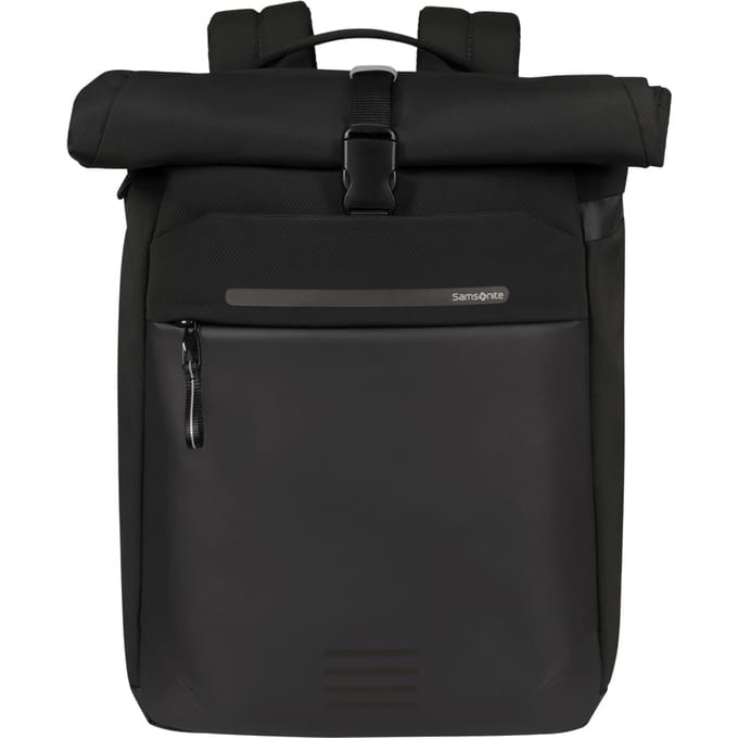 Samsonite rugzak - Moderny rolltop backpack 15.6 inch 25.5 l - black