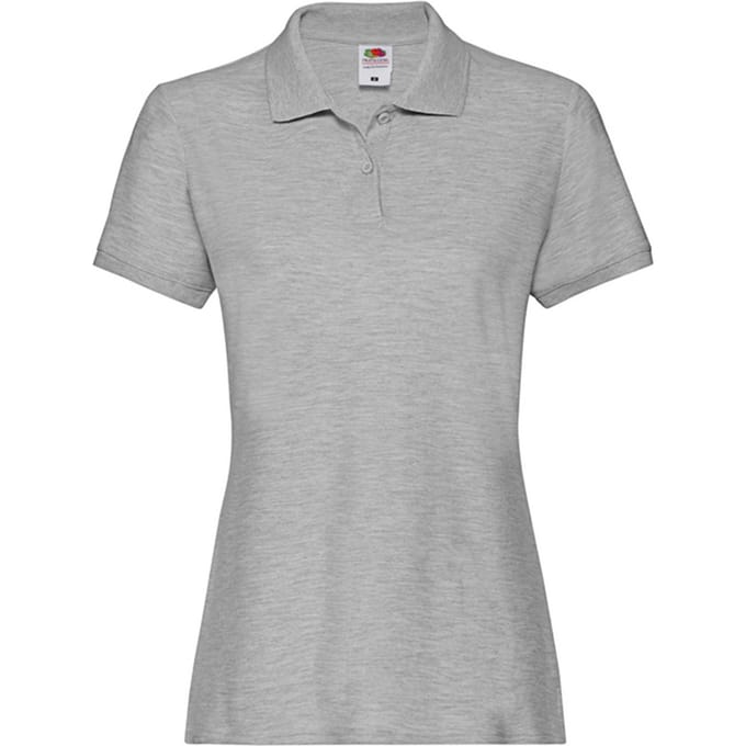 Fruit of the Loom Dames/Dames Premium Polycotton Poloshirt (Atletisch)