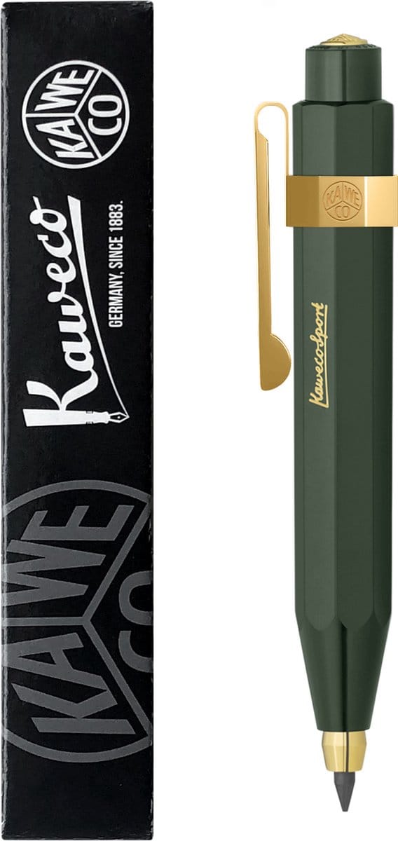 Kaweco - Vulpotlood - 3,2 - Sport Classic Green - 8 Shape Clip Gold