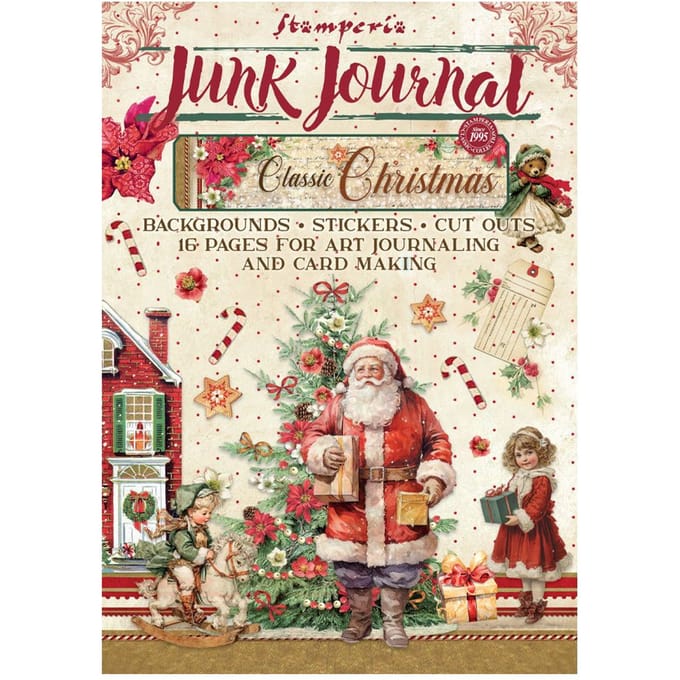 Stamperia Junk Journal Book "Classic Christmas"