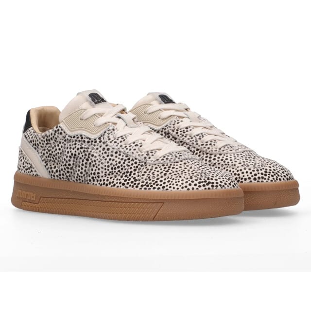 Maruti Yale Sneakers Dames - Leren Sneaker - Beige - Maat 43