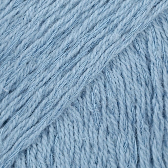 DROPS Belle Uni Colour - 15 denimblauw - Katoen Garen
