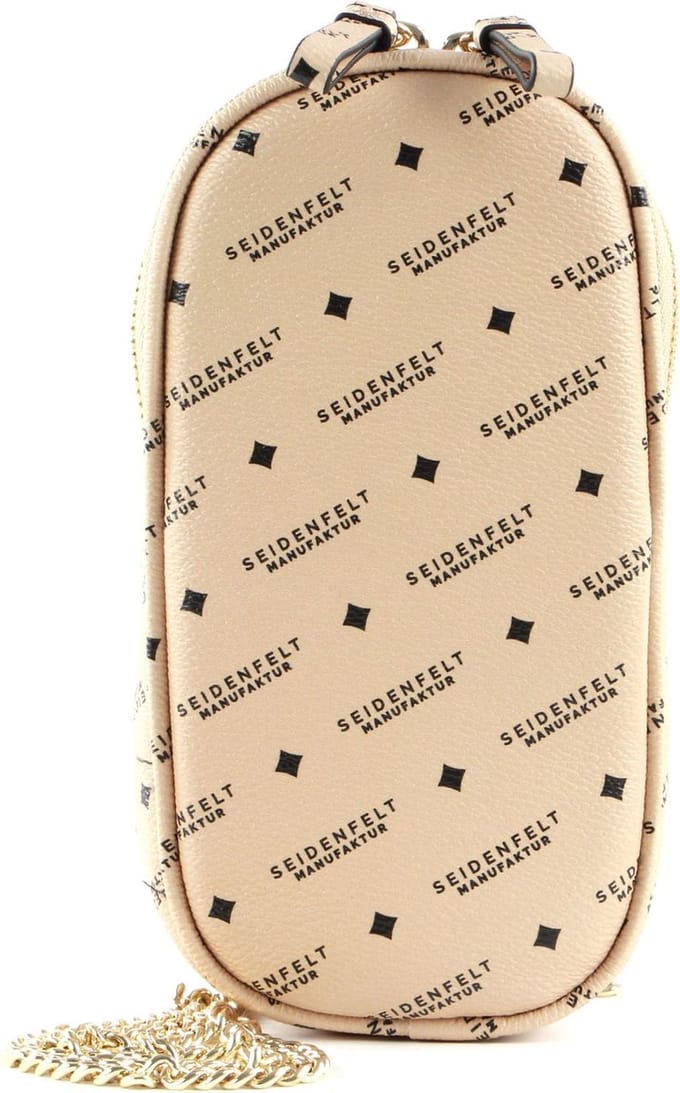 SEIDENFELT MANUFAKTUR Schoudertas Avondtas Mon Nude Beige