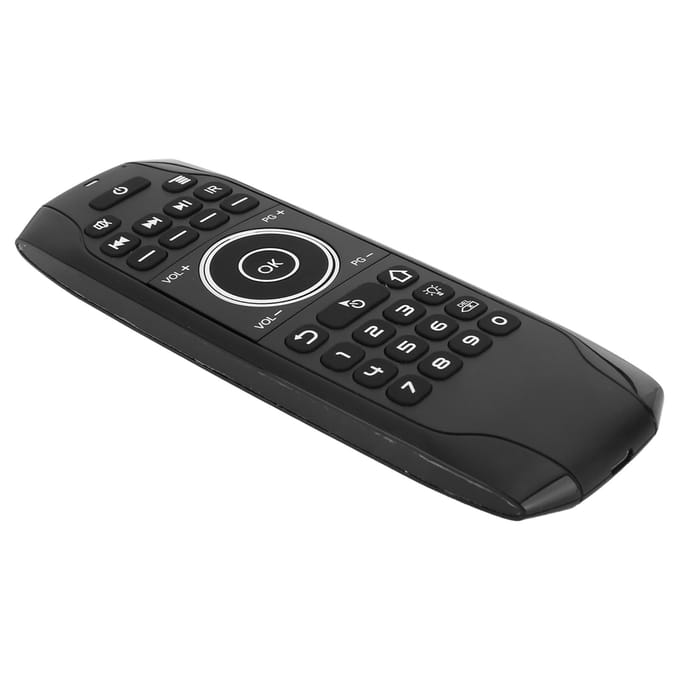 Luchtmuis voor Bluetooth 5.0 Achtergrondverlichting voor Android TV Box Bediening G7BTS Computerbenodigdheden black