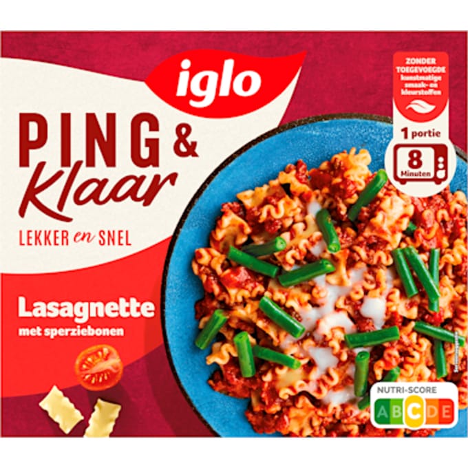 Iglo Lasagnette Met Franse Bonen - 380 g
