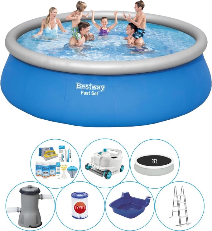 Fast Set Rond 457x122 cm - Alles in 1 Zwembad Set