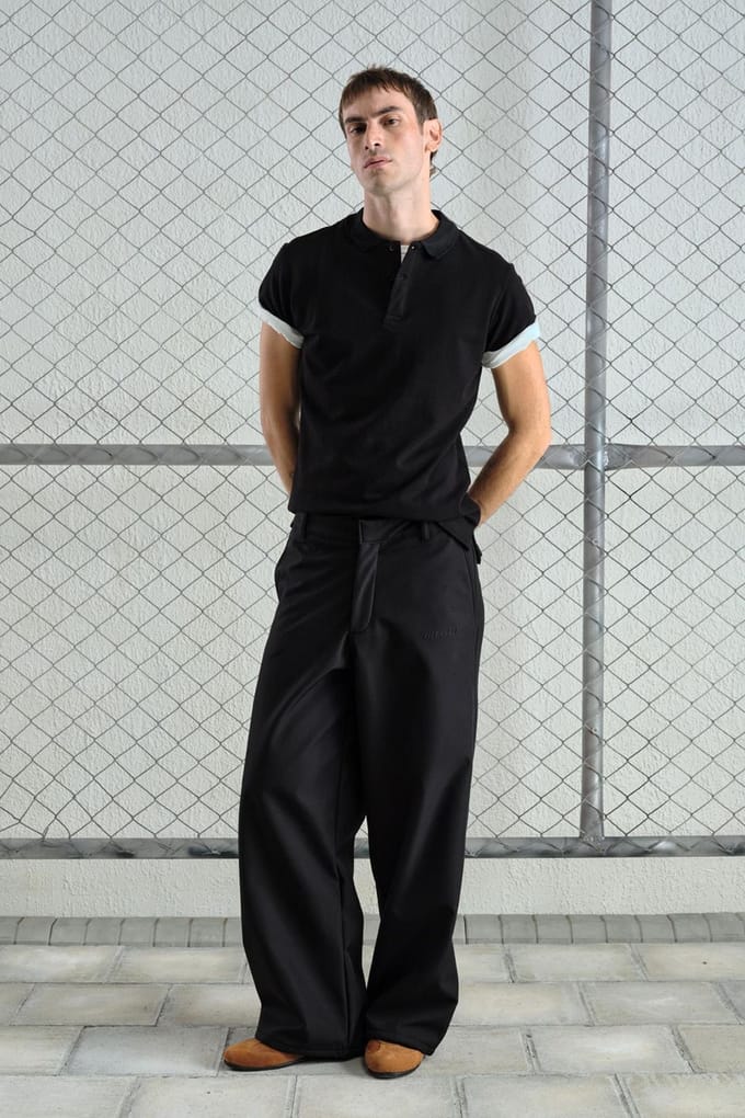 Baggy Fit Wijde Pantalon met Zak