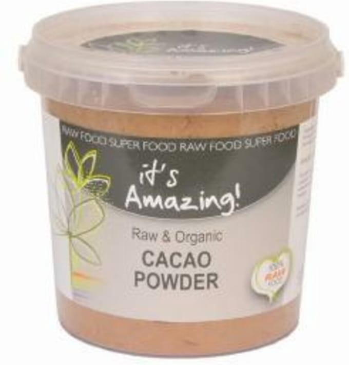 It's Amazing Raw & organic cacao poeder bio 300 Gram