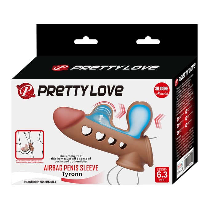 Pretty Love - Tyronn - Airbag Penis Sleeve - Nude