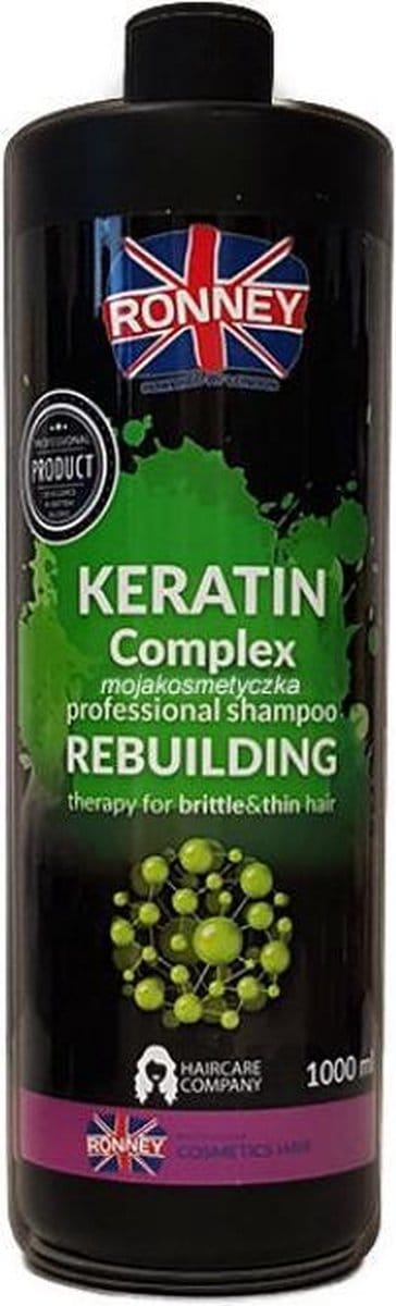 Ronney - Keratin Complex Professional Shampoo Rebuilding Restoring Shampoo From Keratin Compass