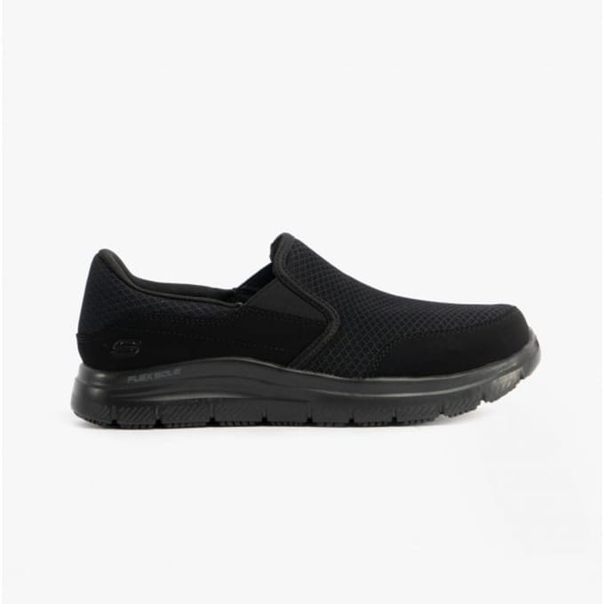 WIDE FIT: FLEX ADVANTAGE - MCALLEN SR Heren Sneakers Zwart